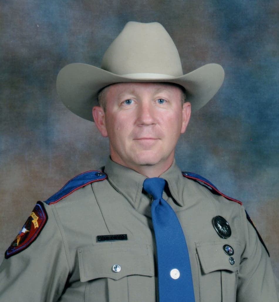 Former Texas State Trooper badge